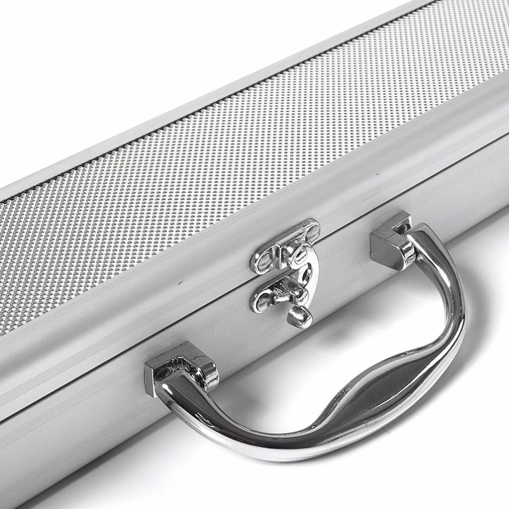 3/4 Jointed with Mini Butt End Extension Packed in Aluminium Cue Case and Cue Joint Protector (B)