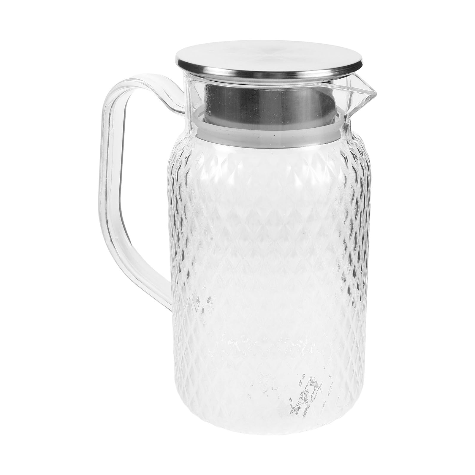 Jarra de plástico para picnics de verano y barbacoas con tapa protectora