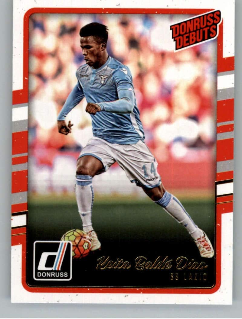 2016-17 Donruss Debuts Soccer #228 Keita Balde Diao SS Lazio Official Panini Futbol Trading Card