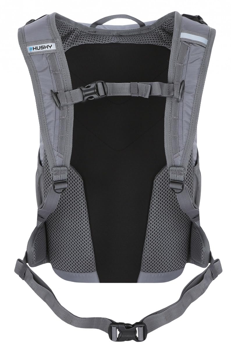 Husky Zaino da bicicletta da 20 l, leggero, robusto e impermeabile, con molto spazio, sistema di comfort e copertura antipioggia per ciclismo, trekking, escursionismo e viaggi