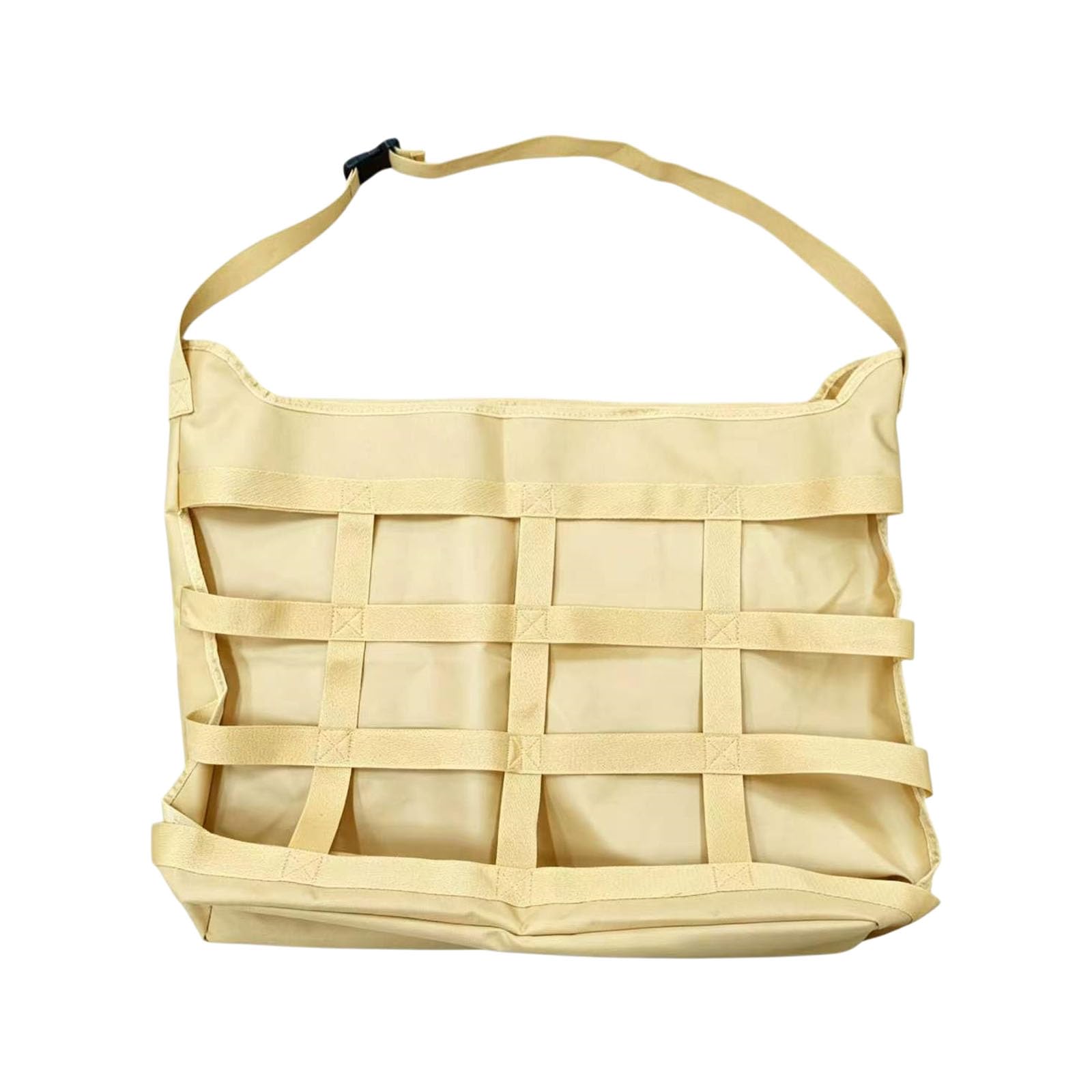 BWANGIAO Heavy Duty 600D Polyester Horse Feeding Bag Slow Feed Hay Bag With Convenient Hook For Stable And Pasture Use