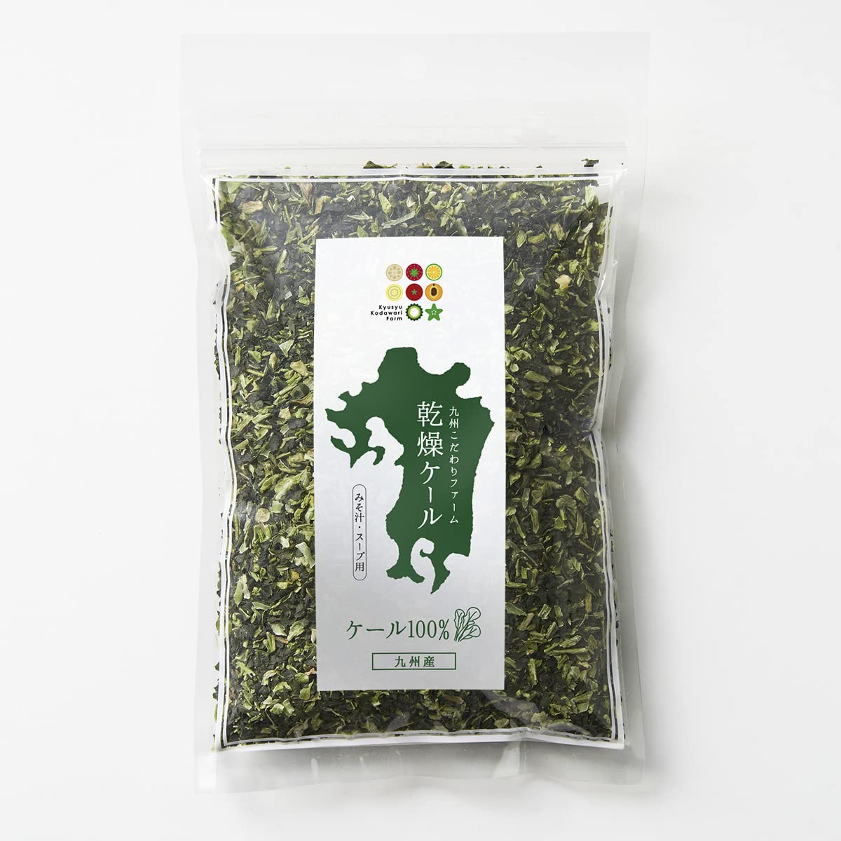 Amazon.co.jp: 九州こだわりファーム 乾燥ケール 100g (1袋) ｜九州産