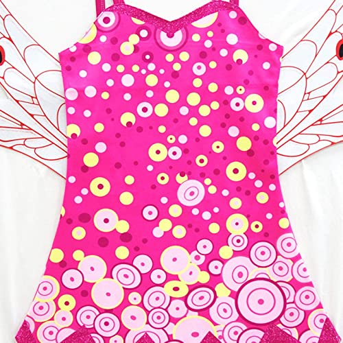 Traje de Fada para Meninas Fancy Dress Outfit Girls Lito Angels Mia And Me Yuko Fairy Mia Cosplay Co