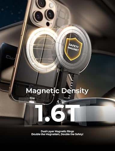 Miniatura 6 de LISEN Soporte de teléfono con ventosa eléctrica, soporte de teléfono con ventosa eléctrica al vacío, para soporte de succión magnética MagSafe para