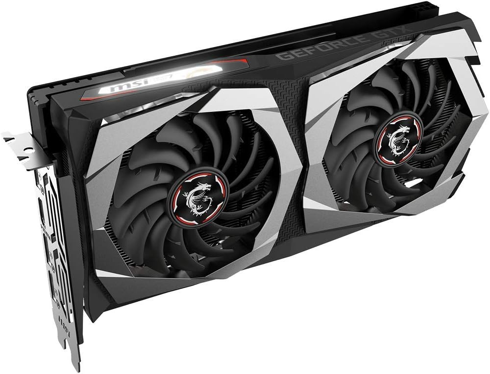 MSI Gaming GeForce GTX 1650 Super 128-Bit HDMI/DP 4GB GDRR6 HDCP Support DirectX 12 Dual Fan VR Ready OC Graphics Card thumbnail 3