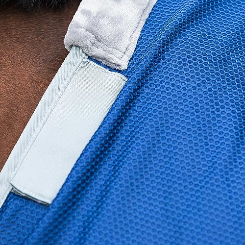 Foto von Equine-Microtec Abschwitzdecke Fast Dry Halsteil | Größe 125/135 & 145/155 | Reitsport Pferdezubehör Horse Blanket Pferdedecke