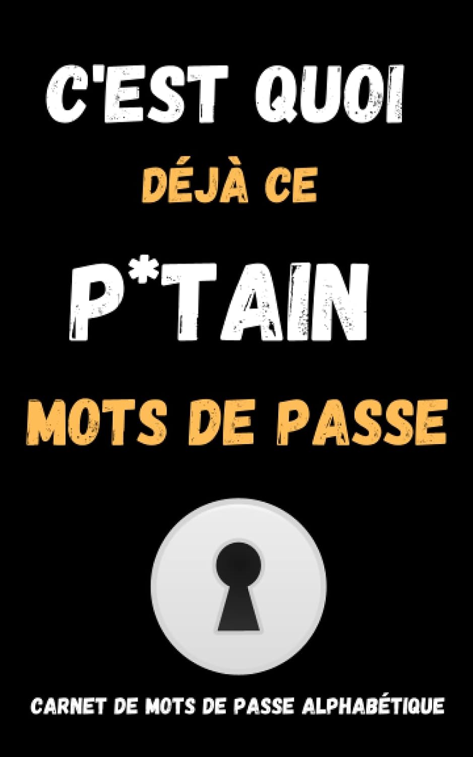 carnet de mots de passe alphabétique internet: cahier pour vos identifiants et mots de passe internet- petit format de poche 12.7cm x 20.32cm (French Edition)