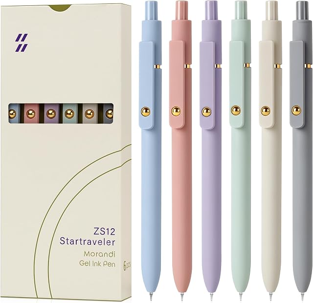 Morandi Aesthetic Gel Pens