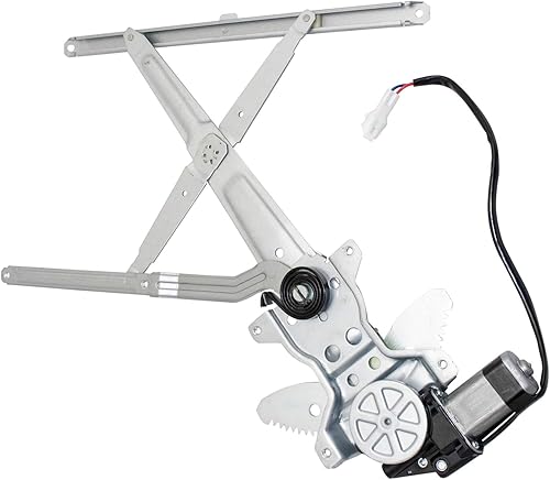 Vista 203 de TRQ Regulador de Elevalunas Eléctrico Trasero Izquierdo y Conjunto del Motor del Lado del Conductor Compatible con Chevrolet Cruze 2012-2015 2016