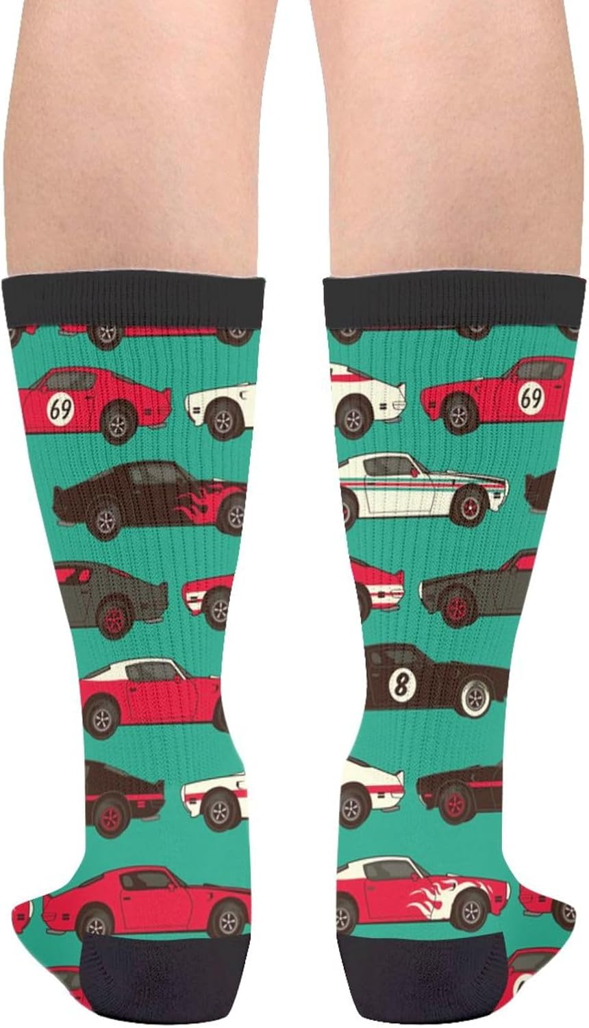 Novelty Fun Crew Socks Fashion Comfortable Men And Women Crazy Dress Socks - Image 2