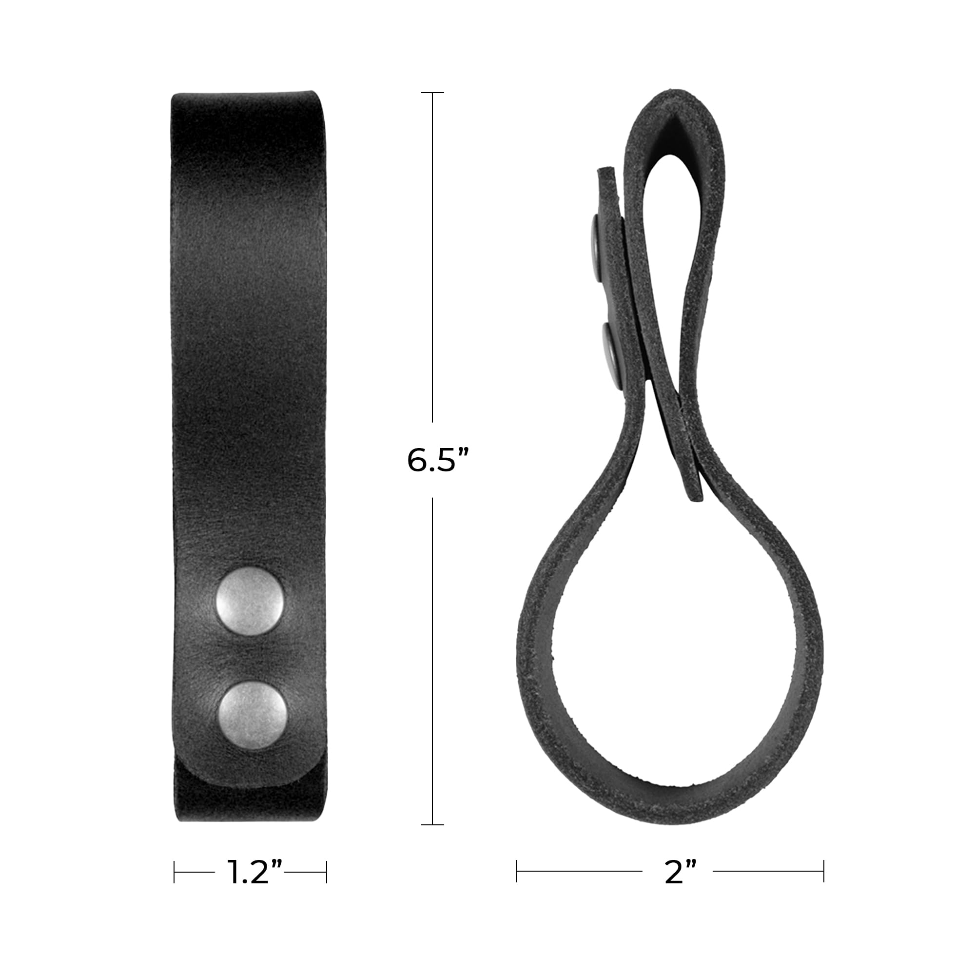 Hide & Drink, Dickes Leder Peitschenholster, Gürtelschlaufe, Bullwhip Halter, Pastorale Werkzeuge, handgefertigt