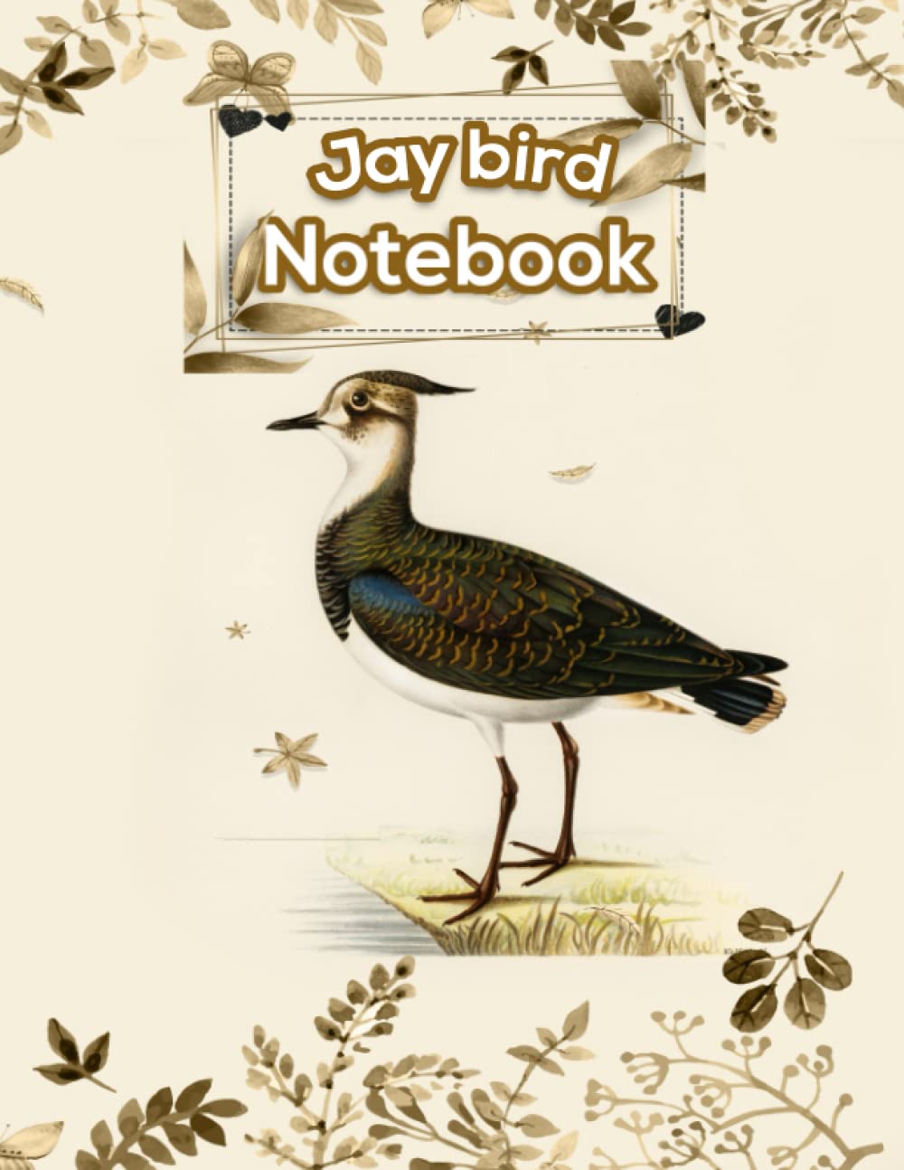 Lapwing Notetbook: Beautiful Lined Journal Notebook