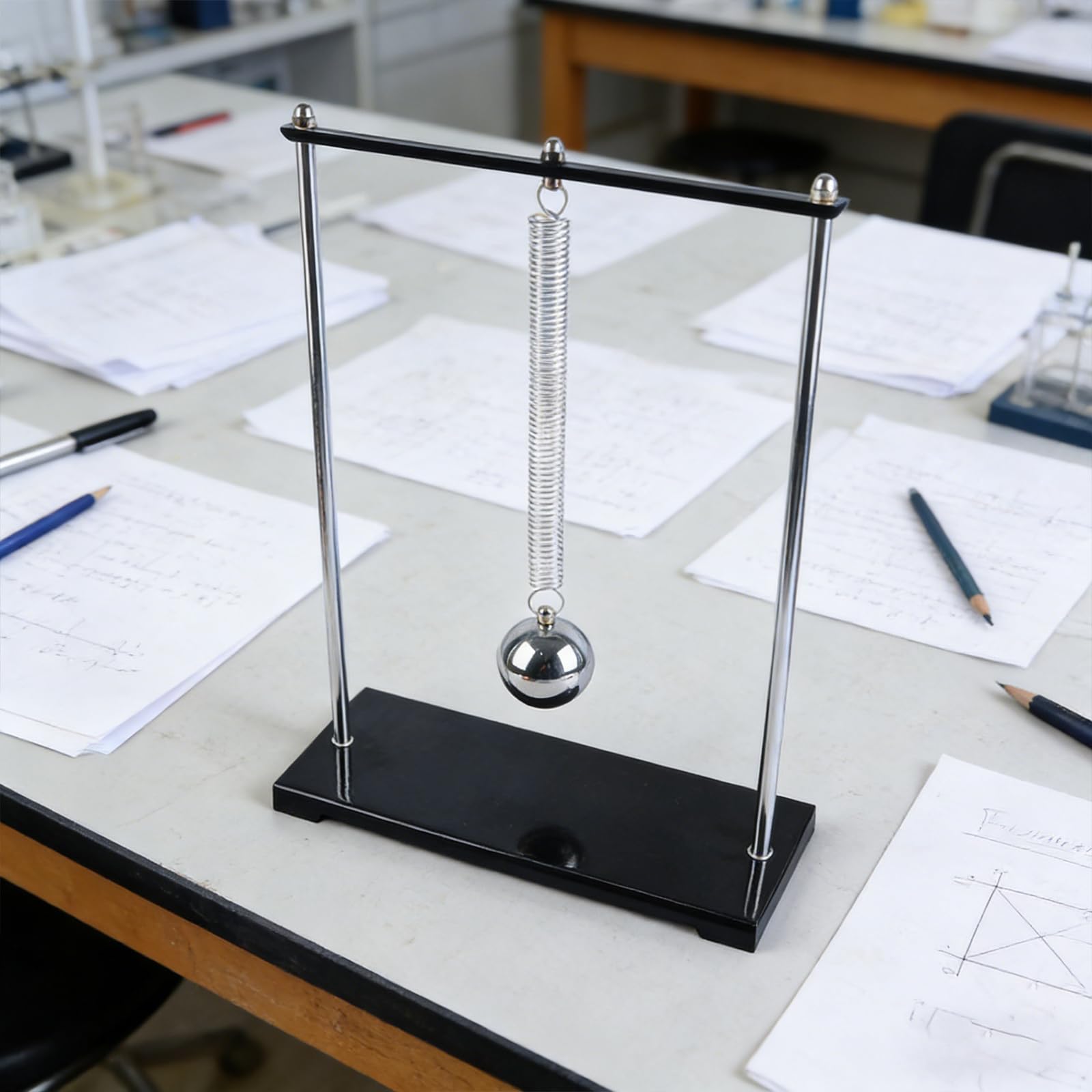 Laborausrüstung für pädagogische Physik, Metallfedervibrator für wissenschaftliche Experimente und Demonstrationen, Schullaborbedarf
