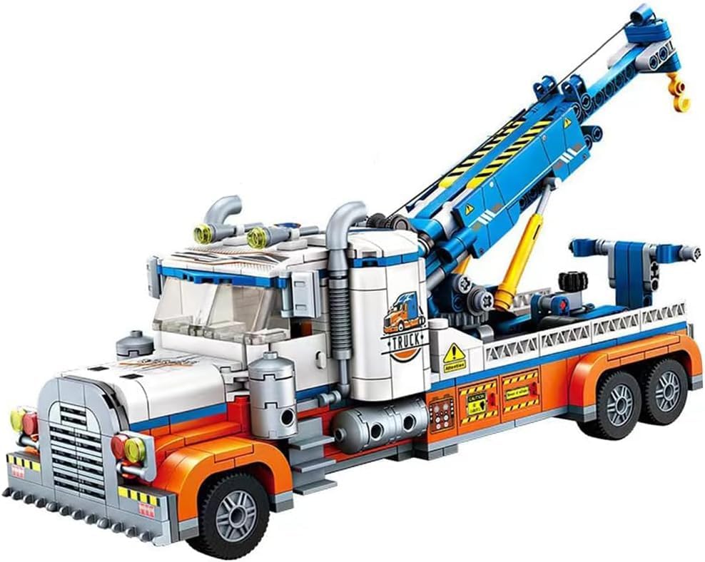 See full amazon price history chart for JETRA Tow Truck Building KIt,City Crane Construction Vehicles Building Block Set, 781 Pcs Compatible with, City Tow Truck and Trailer Great Gift for Boys and Girls Ages 6+ JETRA Tow Truck Building KIt,City Crane Construction Vehicles Building Block Set, 781 Pcs Compatible with, City Tow Truck and Trailer Great Gift for Boys and Girls Ages 6+ (B0CZF1Z14J) Amazon Price History, Amazon Price Tracker