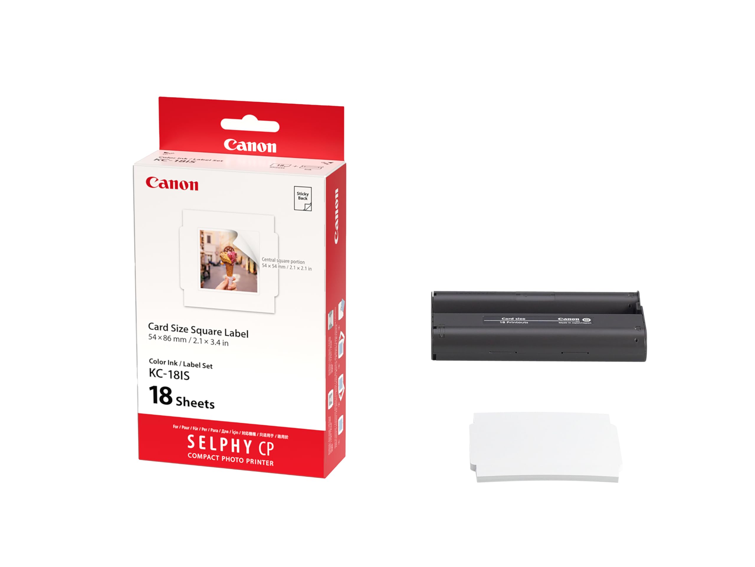 Amazon.co.jp: キヤノン canon インクカセット/スクウェアラベルセット