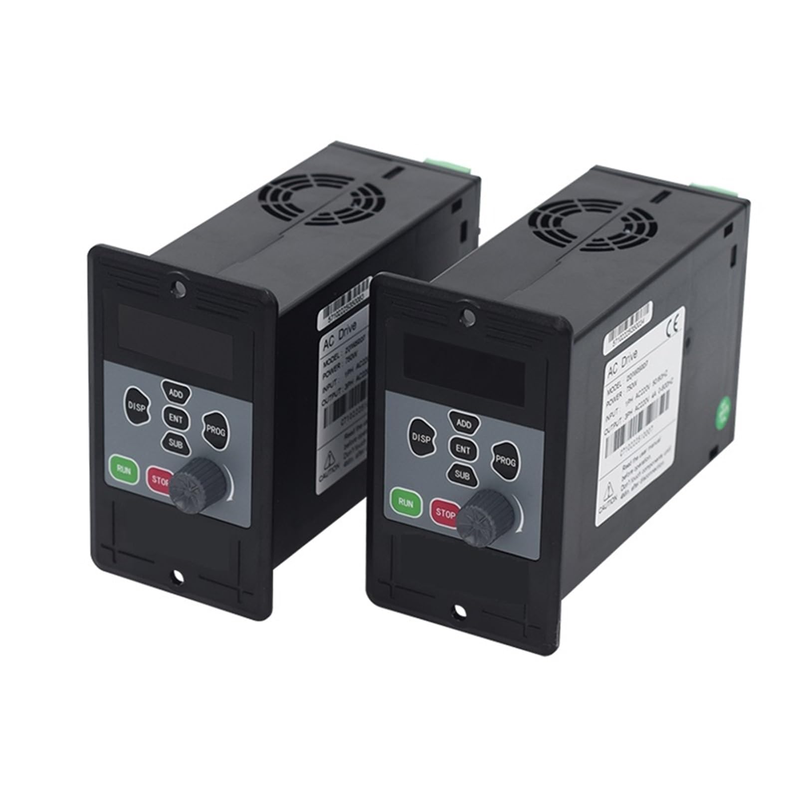 VFD Mini 200W 400W 750W Ingresso Uscita Monofase 3-fase 220V Variabile Frequenza Drive Motor Speed Controller AC Inverter (200W)