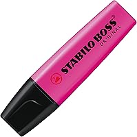 Vista 27 de STABILO Boss Original - Marcador de Resaltar Pastel, Rosa Flor de Cerezo, 5mm, 70/150