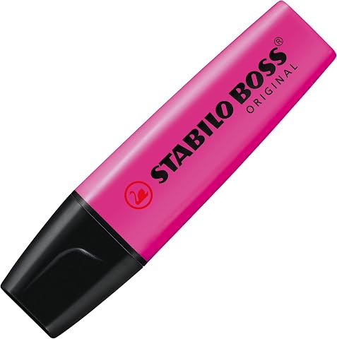 Stabilo 70/58 Boss Original Marker İşaretleme Kalemi, 2 mm ve 5 mm Uç, Lila