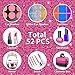 Kids Makeup Kit for Girl, 52 Pcs Pretend Makeup for Toddlers Kids, Washable Non Toxic Make Up for Girls, Pretend Play Toy Makeup Set Birthday for Little Girls Age 3 4 5 6 7 8 Years Old