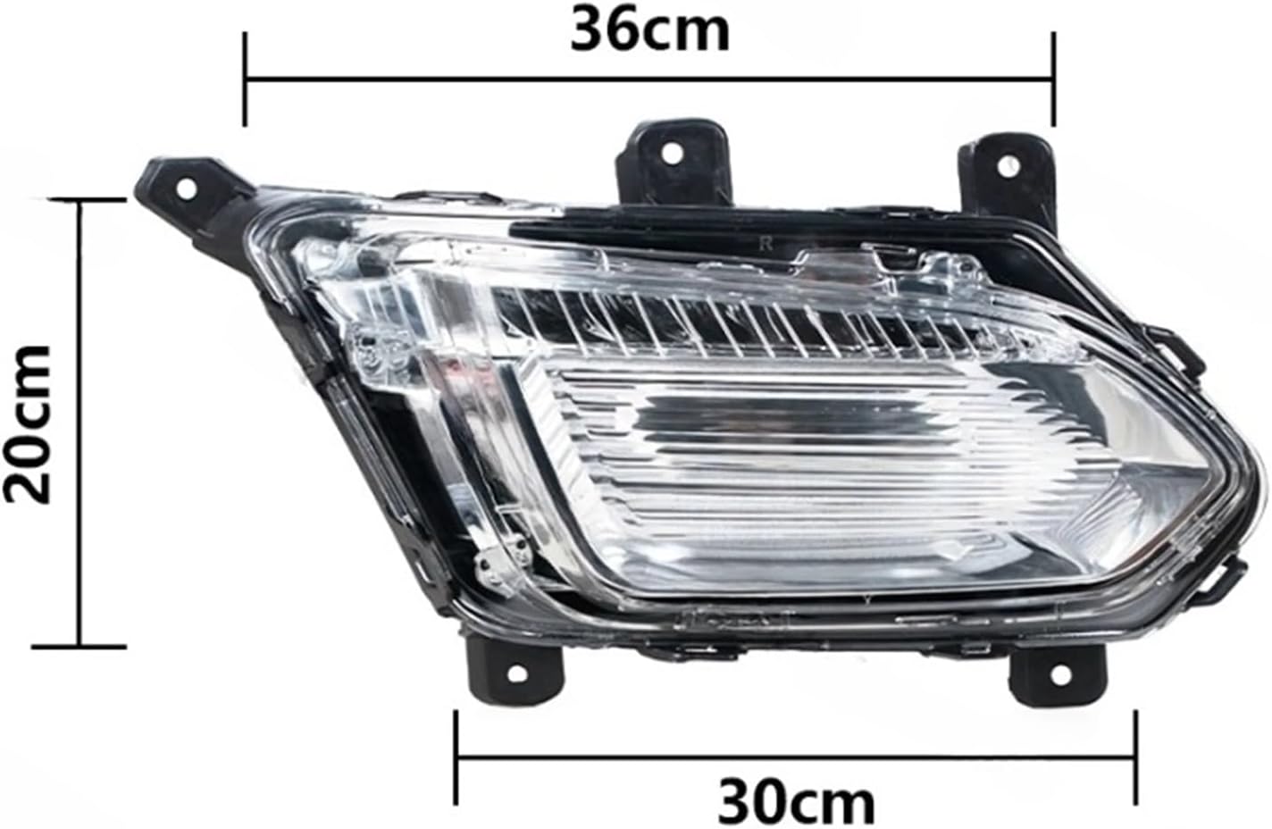 Fog Light Compatible for Equinox L LT LS 2016 2017 GM2593316C 23375569 Daytime Running Lamp Signal Car Accessories(Only 1 Right)