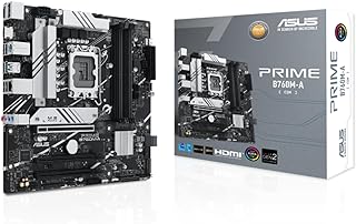ASUS PRIME B760M-A-CSM Intel LGA 1700, PCIe 4.0, DDR5, 2slot M.2, Realtek Ethernet 2.5Gb, Wi-Fi 6, DisplayPort, 2 HDMI, SA…