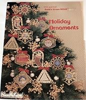 Holiday Ornaments: 24 Kt. Gold Finish, Gold'n Cross Stitch. (Leaflet #973). B001H7PANC Book Cover