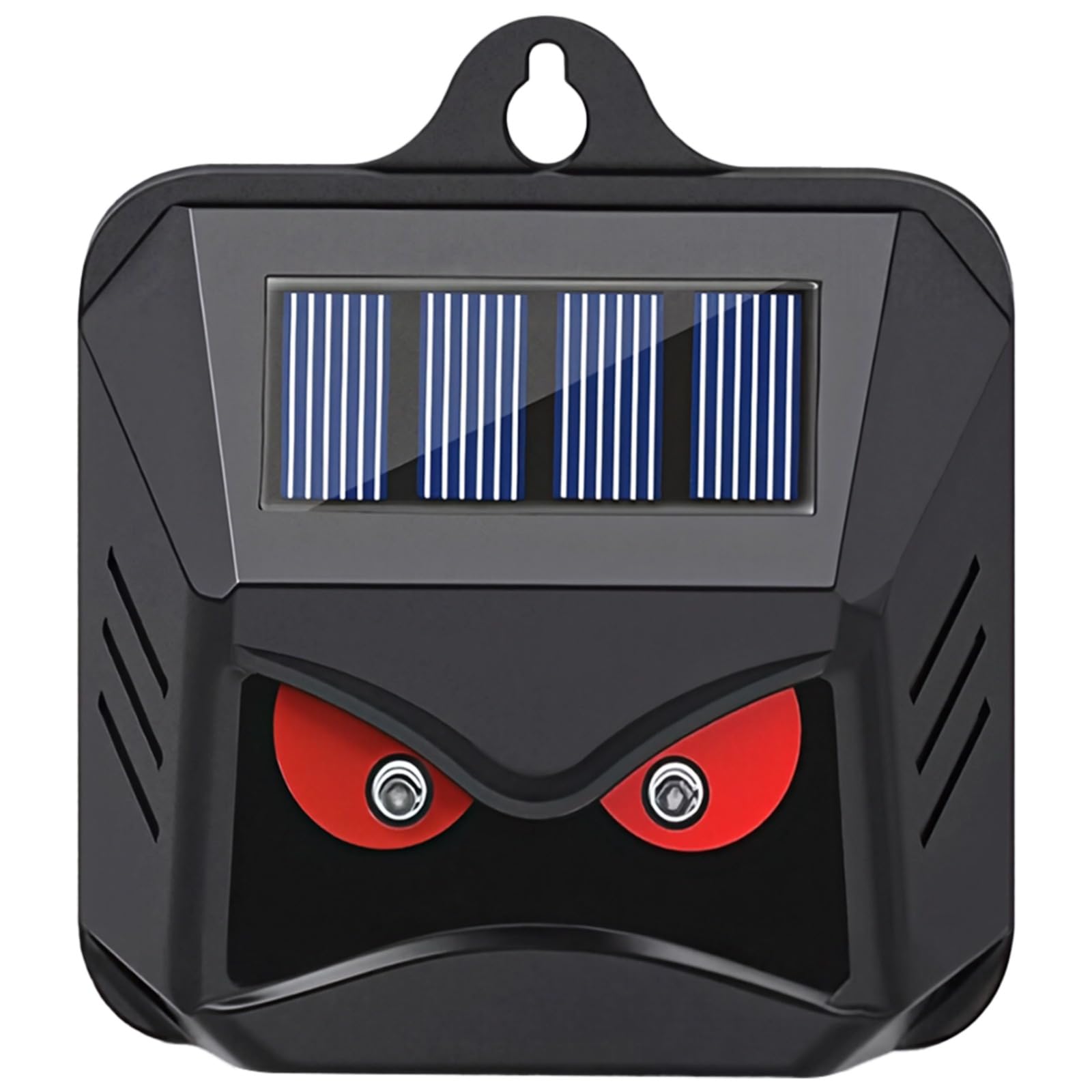 Solarny odstraszacz zwierząt, odstraszacz drapieżników z czerwoną diodą LED, wodoodporny materiał ABS do użytku na zewnątrz, skuteczny w przypadku dzikiej przyrody, 5 szt