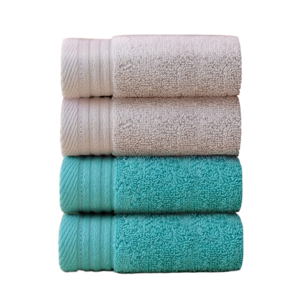 Il piccolo asciugamano in cotone lava un viso con l'acqua di aspirazione domestica e asciuga i capelli amanti non è facile far cadere i capelli for fare il bagno
