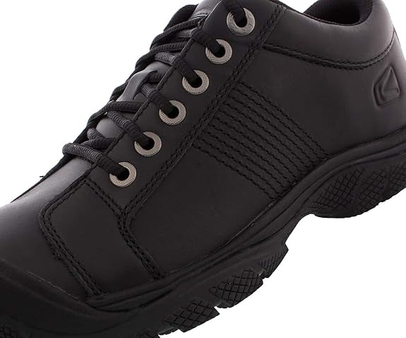 all black work shoes