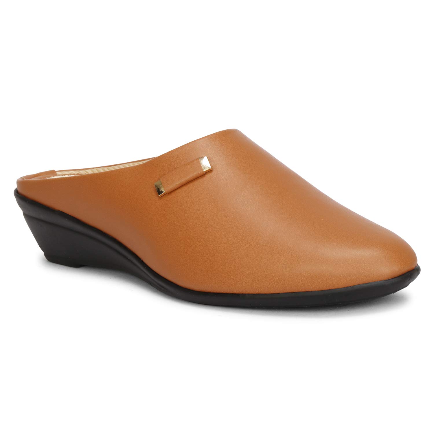 Denill Women Wedge Heel Mules UK- 3 Tan (B08VD9JHKB) Amazon Price History, Amazon Price Tracker