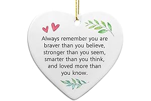 Always Remember You Are Braver Than You Believe Teen Ornament