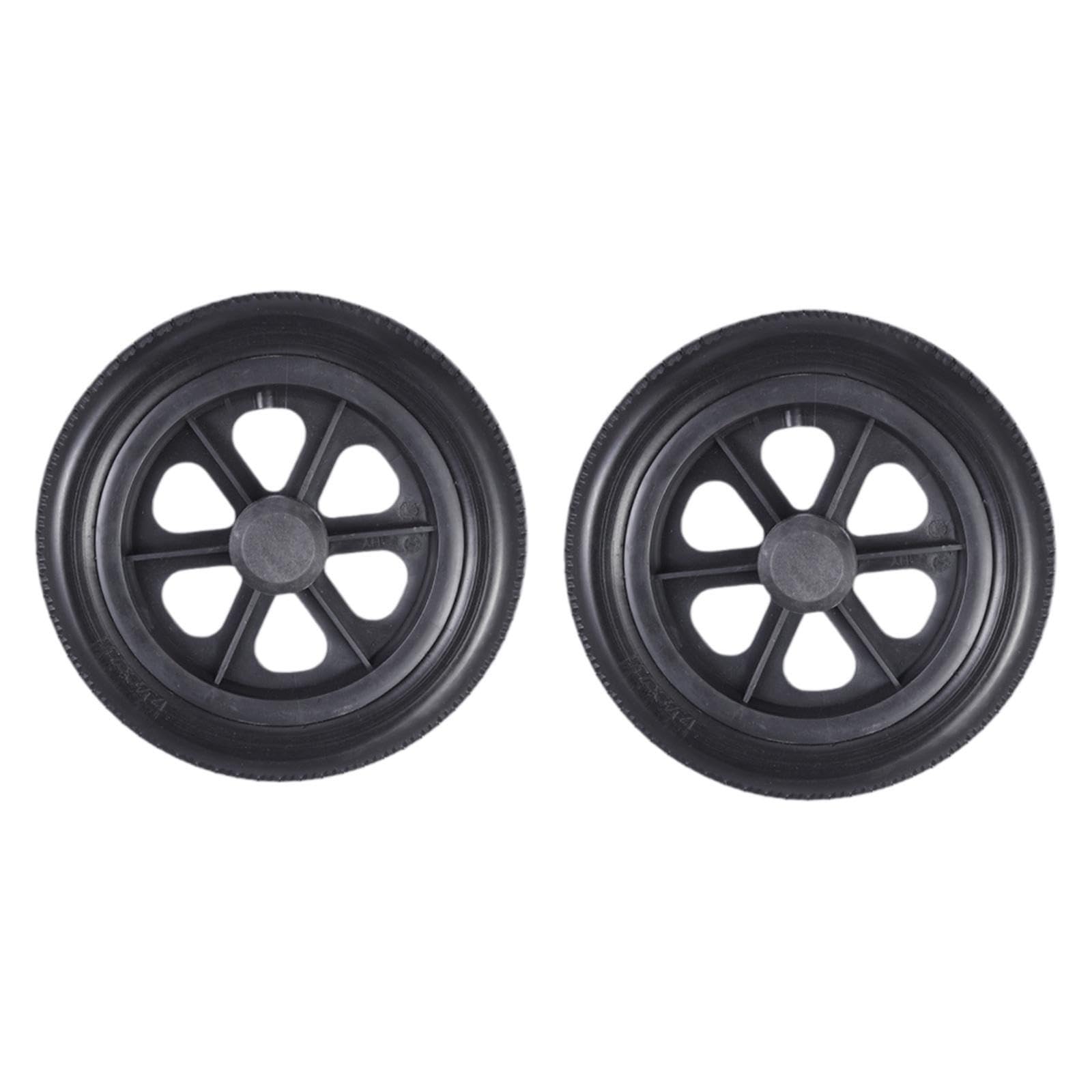 Pneu de fauteuil roulant en polyuréthane (PU) increvable et plein, pneu de rechange sûr pour roue arrière de fauteuil roulant, 12 pouces,