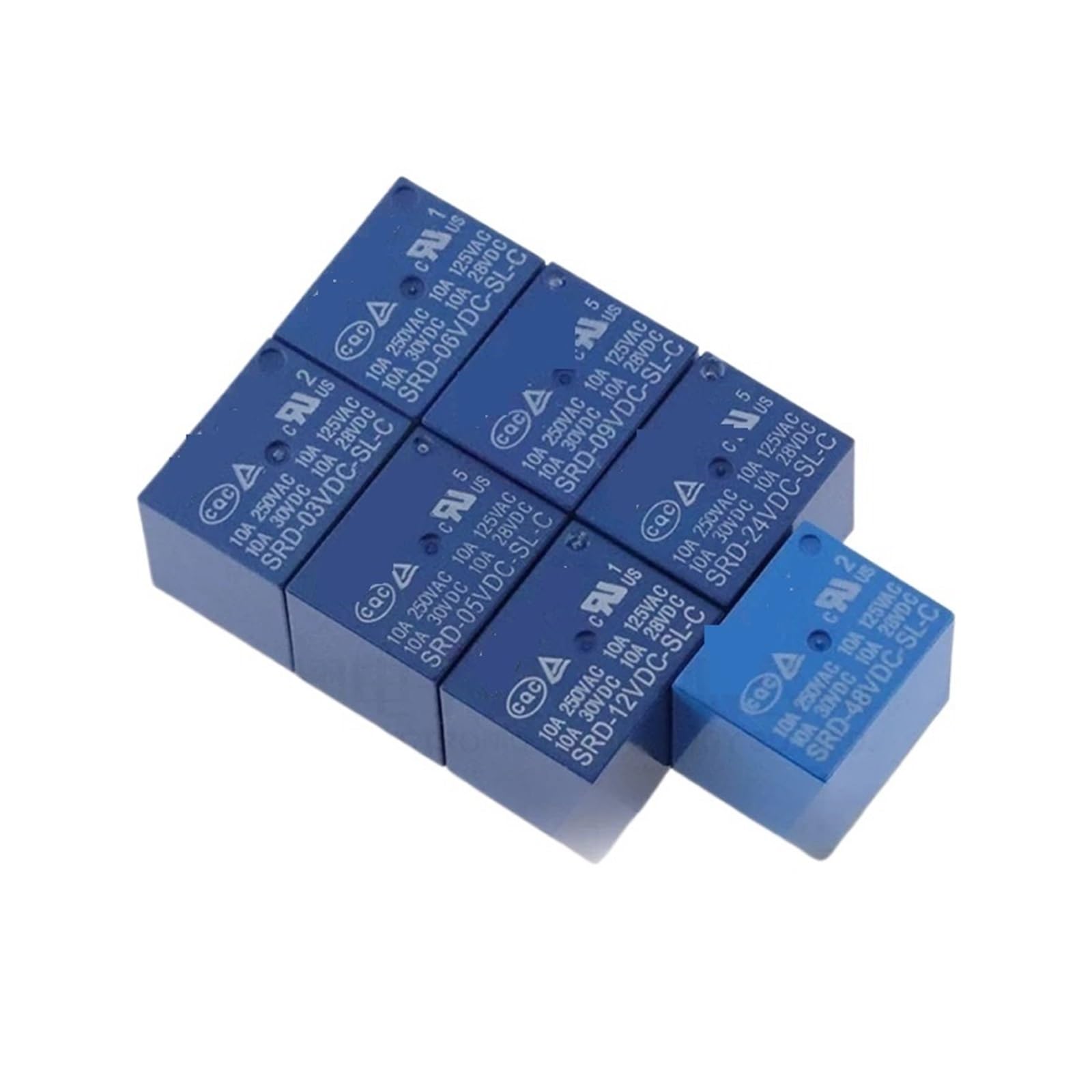Relais Songle T73 SRD-24VDC-SL-A 4 pieds évite les pannes de circuit