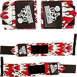 Wrist Wraps (1 Pair/2 Wraps) for Weightlifting/Cross Training/Powerlifting/Bodybuilding - For Women & Men - Premium Quality Equipment for the Absolutely Best Hand Strength & Support - 1 Year Warranty