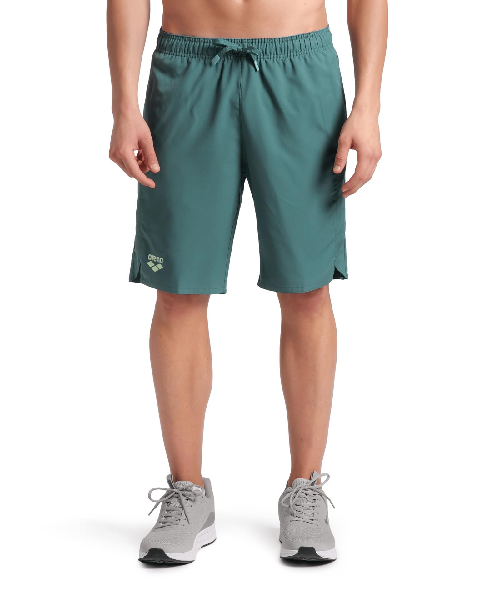 Bermuda Swim Trunk Shorts for Men and Women, Beach, Pool Athletic Bathing Suit-image-4