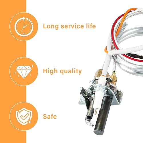 Miniatura 7 de 100112330 - Conjunto piloto de calentador de agua 300 301, kit de repuesto compatible con Whirlpool, A.O.Smith, Kenmore, Reliance American Water