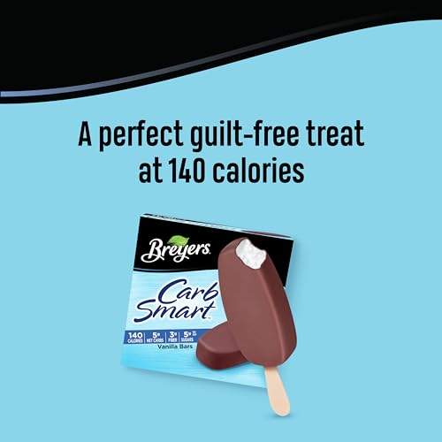Breyers Carbsmart Frozen Dairy Dessert Bars, Vanilla Ice Cream Alternative thumb #6