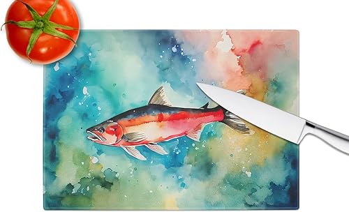 Miniatura 9 de Caroline's Treasures DAC2820LCB Sand Dollars Glass Cutting Board Large Decorative Tempered Glass Kitchen Cutting and Serving Board Large Size