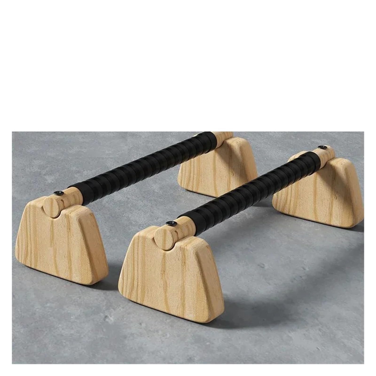 Barra para hacer verticales en gimnasia Soporte for flexiones de madera, barras individuales y paralelas, soporte invertido, equipo entrenamiento fuerza maciza