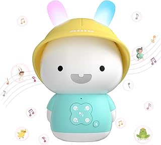 alilo Bunny Kids Music Player & Storyteller - 90+ Pre-Loaded Stories, Rhymes, and Music