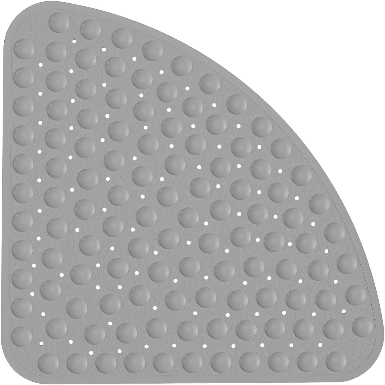 XIYUNTE Corner Shower Mat Non Slip Anti Mould - 54x54cm Quadrant Shape ...
