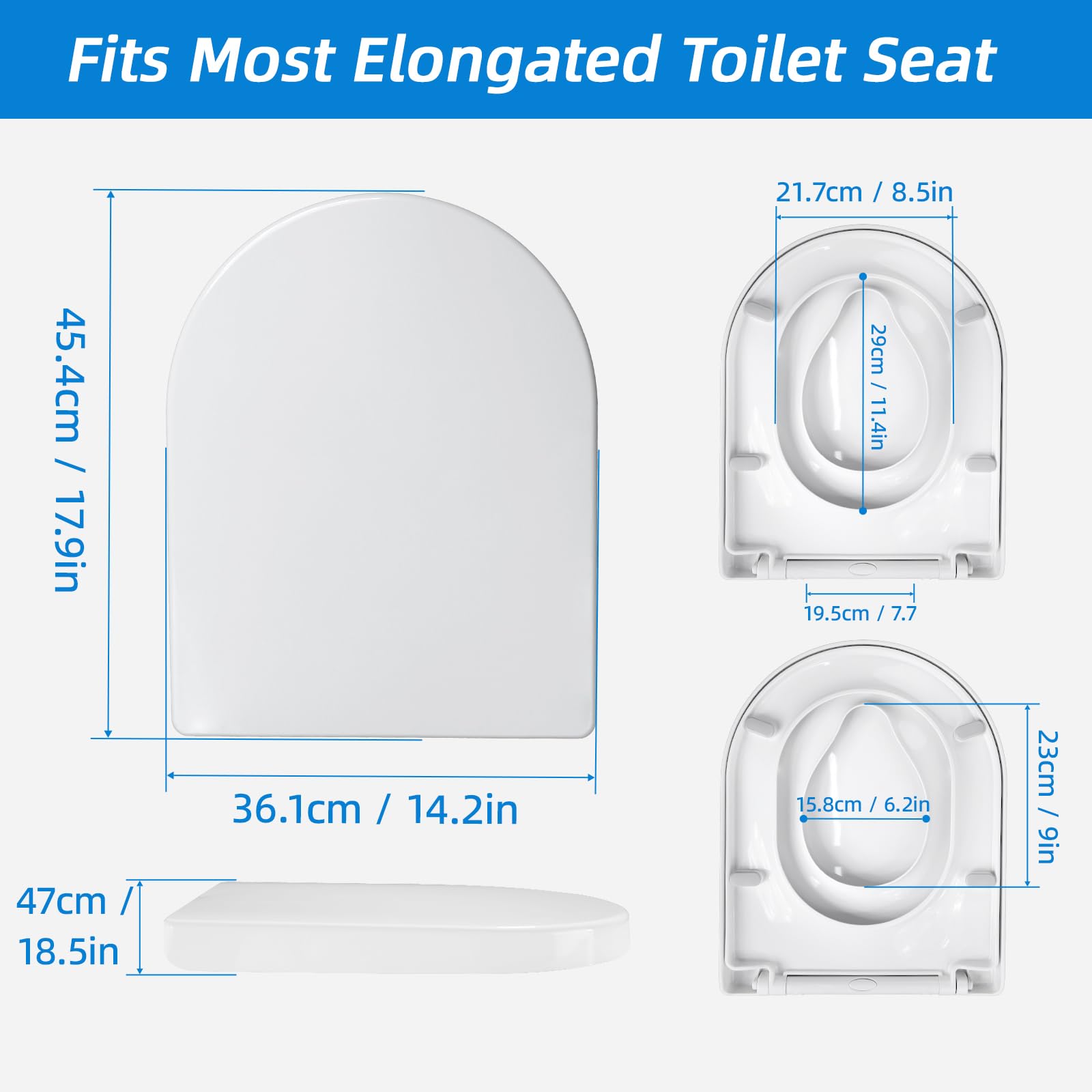 Abattant de WC Avec Siège Enfant,Antibactérien et Résistant aux UV Abattant de Wc Avec Insert Enfant,petit Abattants de WC,Facile à Monter, Jusqu'à 250 kg,Avec fonction de Déverrouillage Rapide