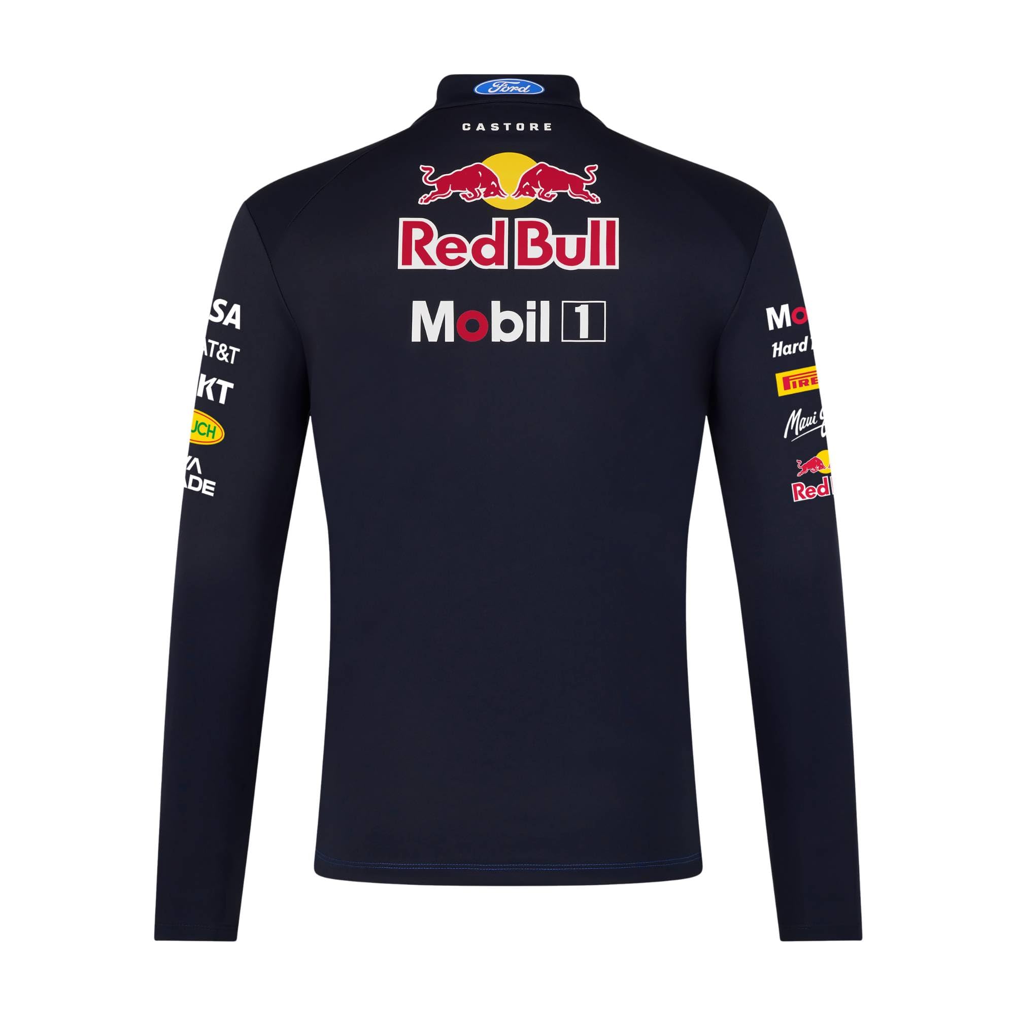 Red Bull ENERGY WEAR Oracle RB Racing Team Half-Zip Sweatshirt Blau | Offizieller Formel 1 Fanartikel - 100% Polyester