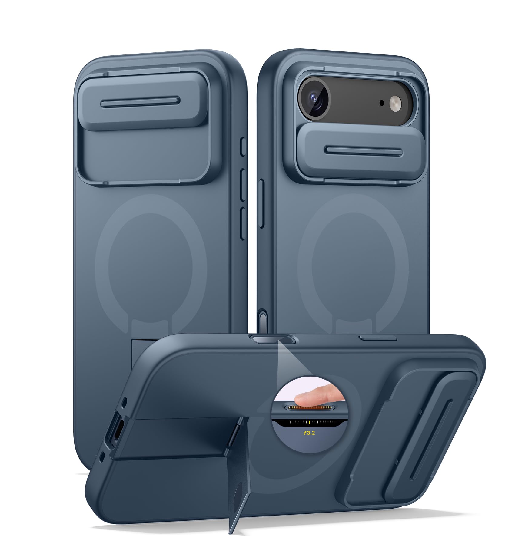 Photo 1 of SURITCH iPhone 17 Air Case with Kickstand & MagSafe