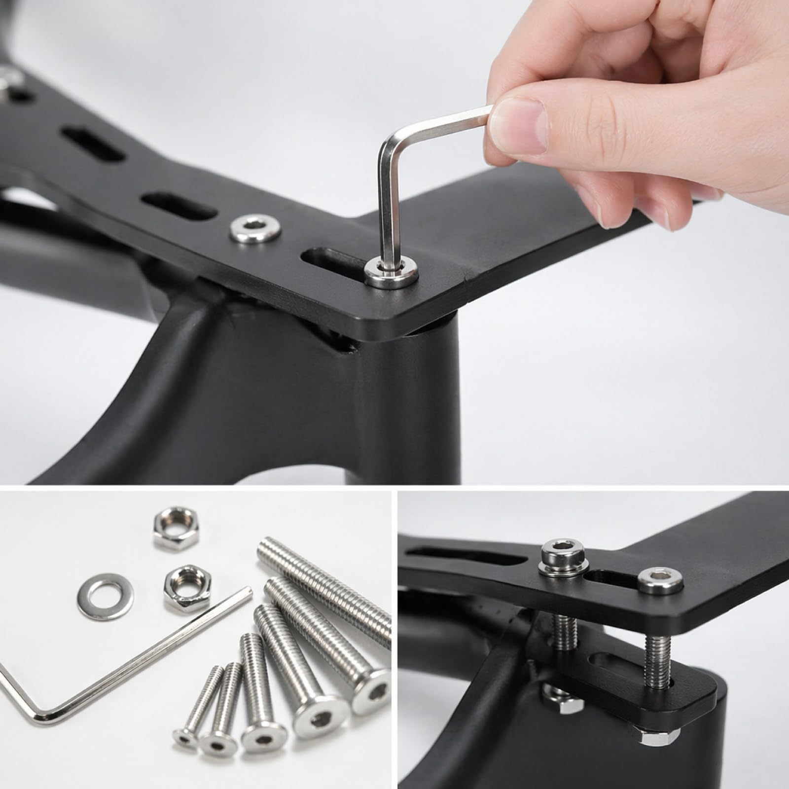 Set di 60 viti M3 x 30 mm, viti a testa svasata e dadi, set di viti in acciaio inox, viti a testa piatta, viti per macchina con guarnizione piatta e dado