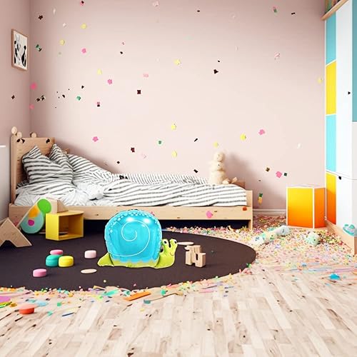 Miniatura 5 de DIWULI Globo de caracol, decoraciones de cumpleaños de caracol, decoraciones de fiesta de cumpleaños de caracol, suministros de globos de insectos,