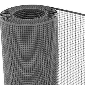 Filet De Protection Plastique Quadra 10 Anthracite 1x30m TENAX