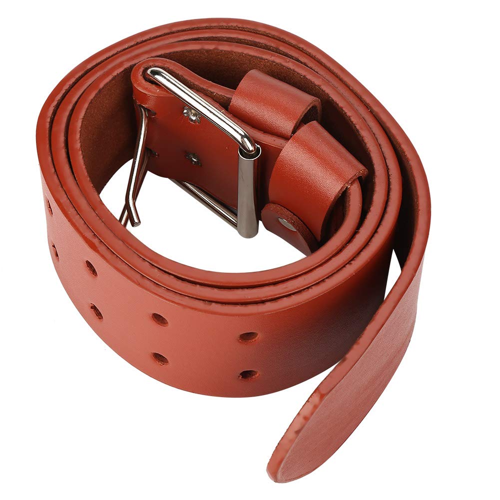 POCHETTE DE CEINTURE À OUTILS EN CUIR PORTE-OUTILS SCHEFFOLDING POUR CLÉS À NIVEAU DARKRED