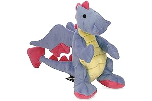 Bubble Plush Dragons Squeaky Dog Toy