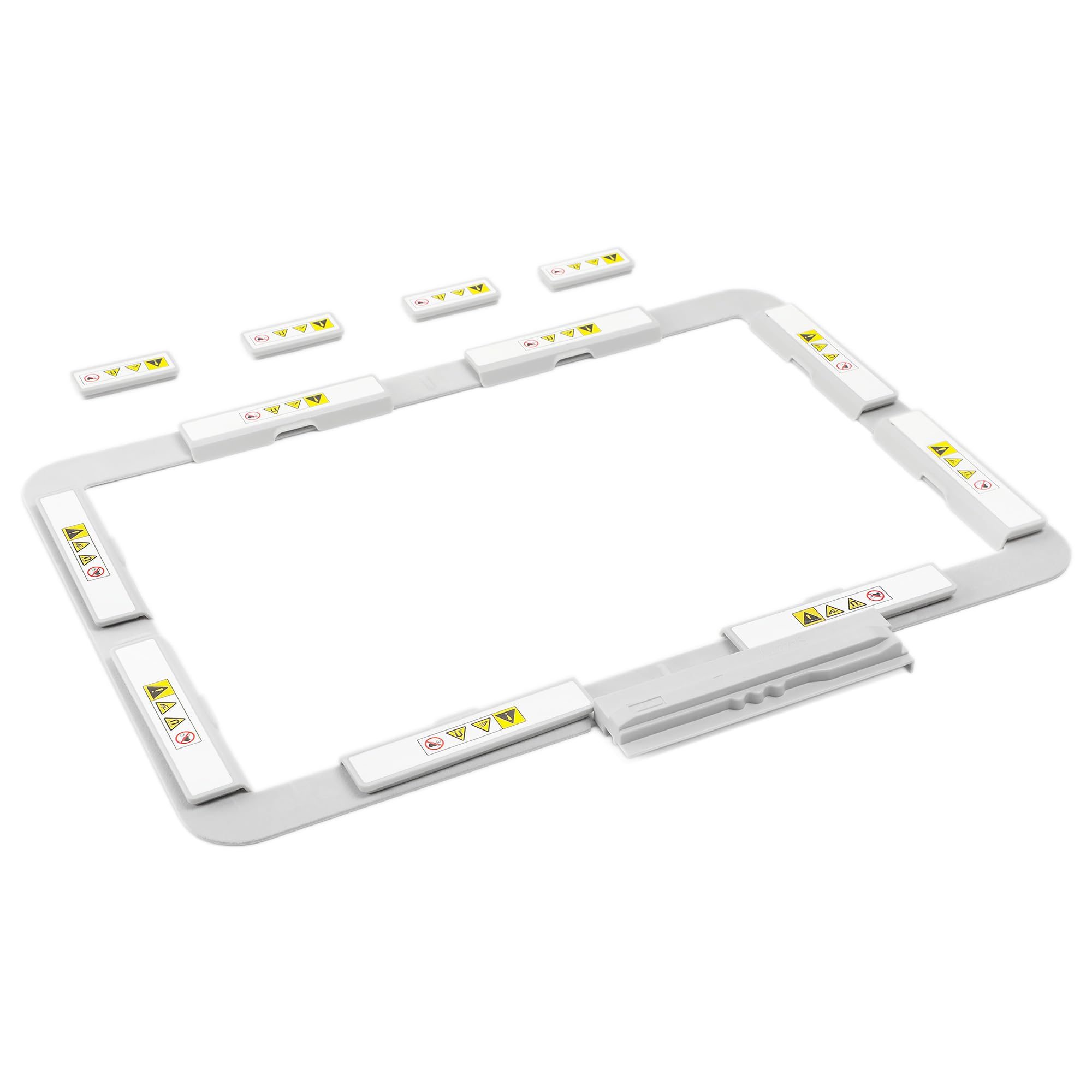 Sew Tech Magnetischer Stickrahmen für Brother Quattro 6000D 6700D 6750D Luminaire XP2 XP3 Stellaire XJ1 XE1 Dream Machine XV8550D Baby Lock Solaris Altair Meridian Machine, 200×300 mm (8"x12")